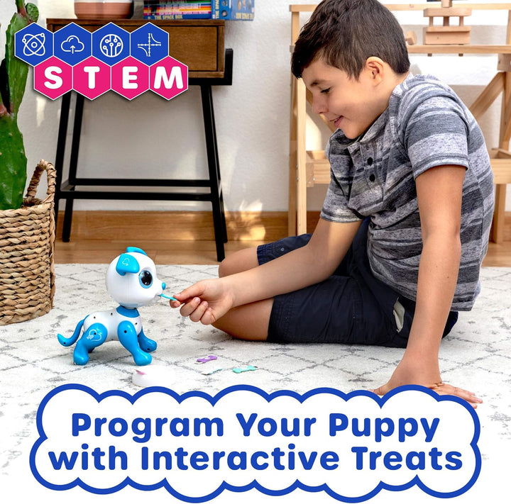 Robo Pets Robot de juguete para perros para niñas y niños, robot de...