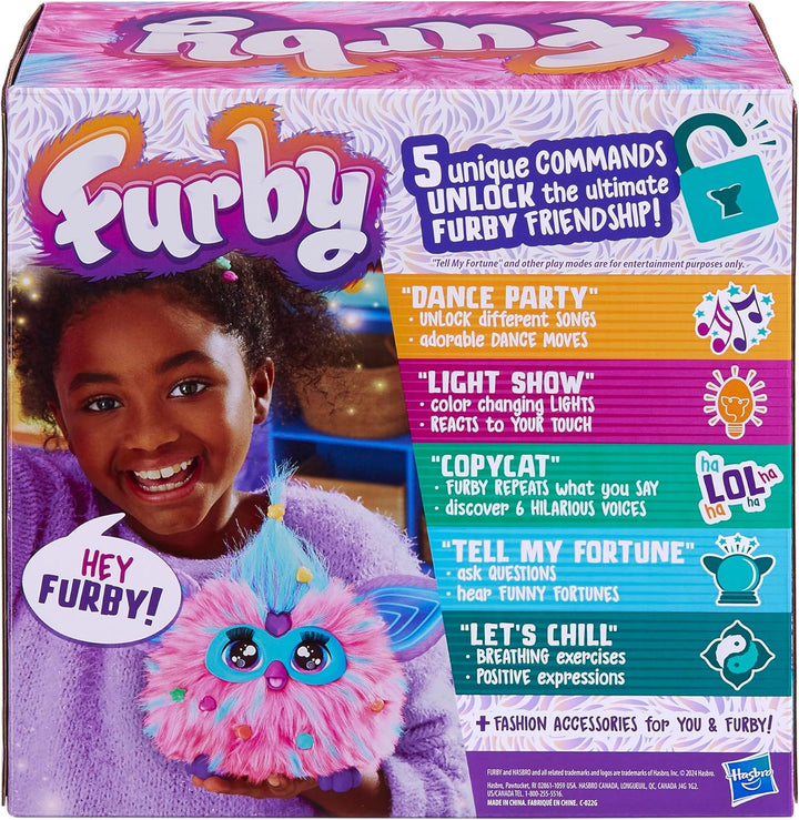 Furby Cotton Candy 15 accesorios de moda juguetes de