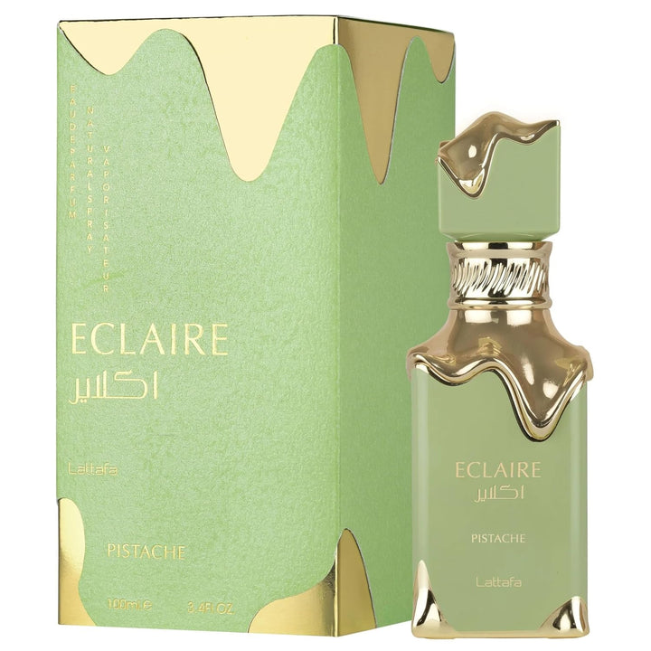 Lattafa Eclair Pistache \u2013 Gourmand, Cremoso, Cremoso, Almizcla...