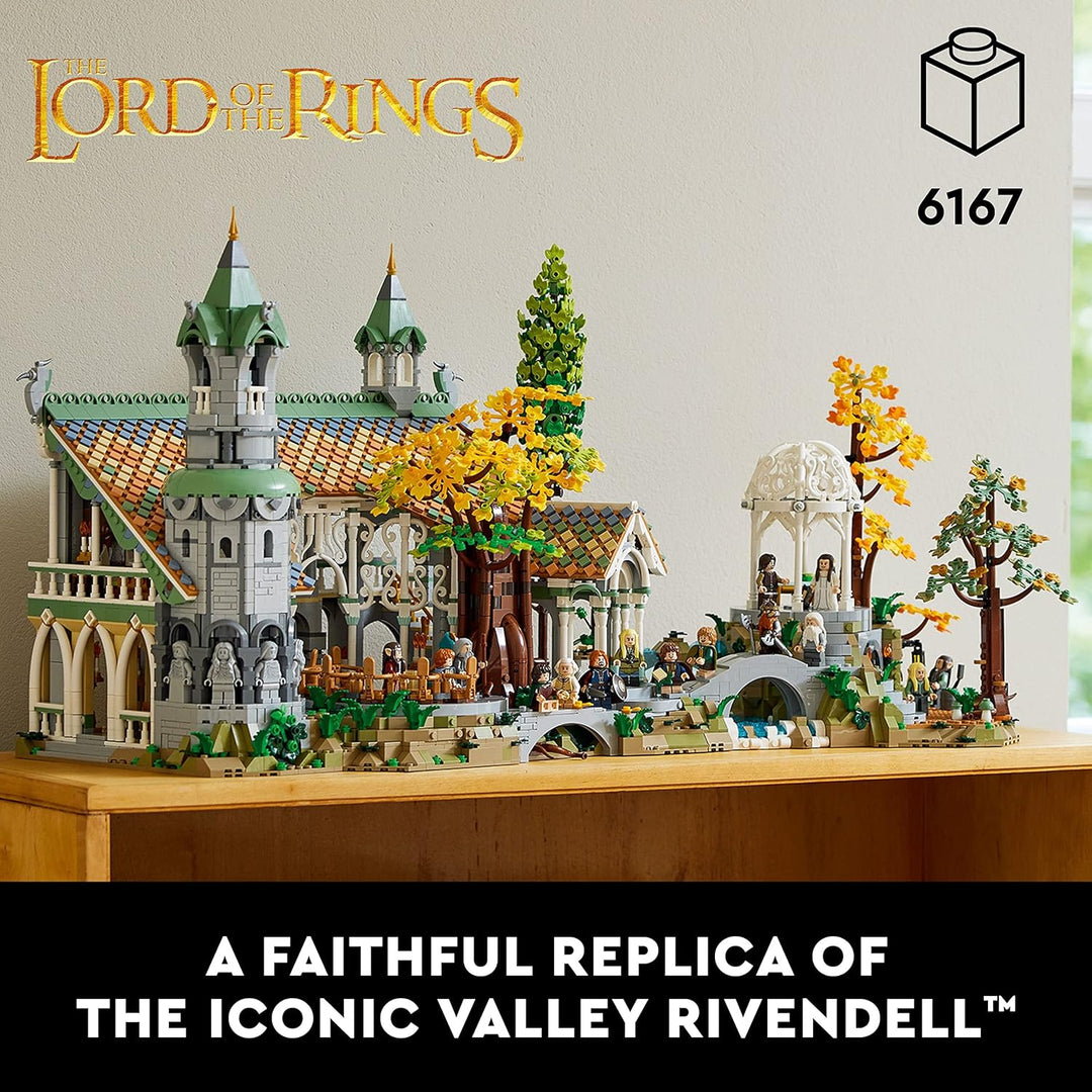 LEGO - Kit construcción Icons de Rivendell de El Señor de