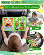 Tablero de actividades para niños pequeños, libro de actividades de