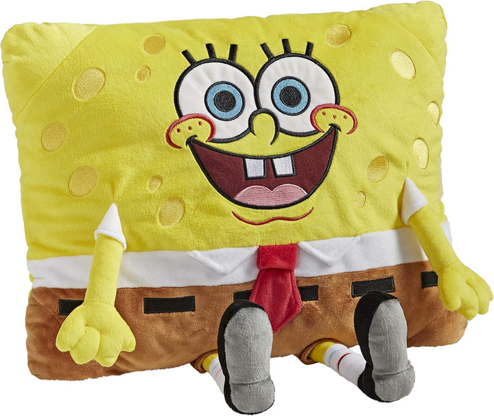 Pillow Pets Peluche de Bob Esponja de 16 pulgadas, juguete de peluc...