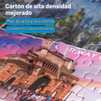 BenBen Paquete de 4 rompecabezas de 1000 piezas para adultos, piezas de