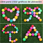 0.118 in-1020PCS Bola Magnética para Adultos Edificio de Escritorio Fidget Alivio del Estrés Masilla Magnética de la Oficina Masilla Masilla Herramienta de Slime para mayores de 18