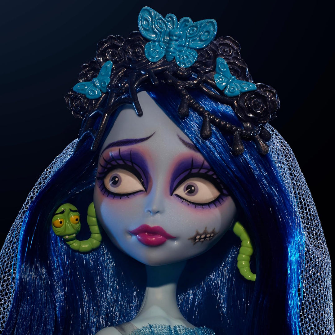 Muñeca coleccionable Monster High Skullector, Corpse Bride Emily en...