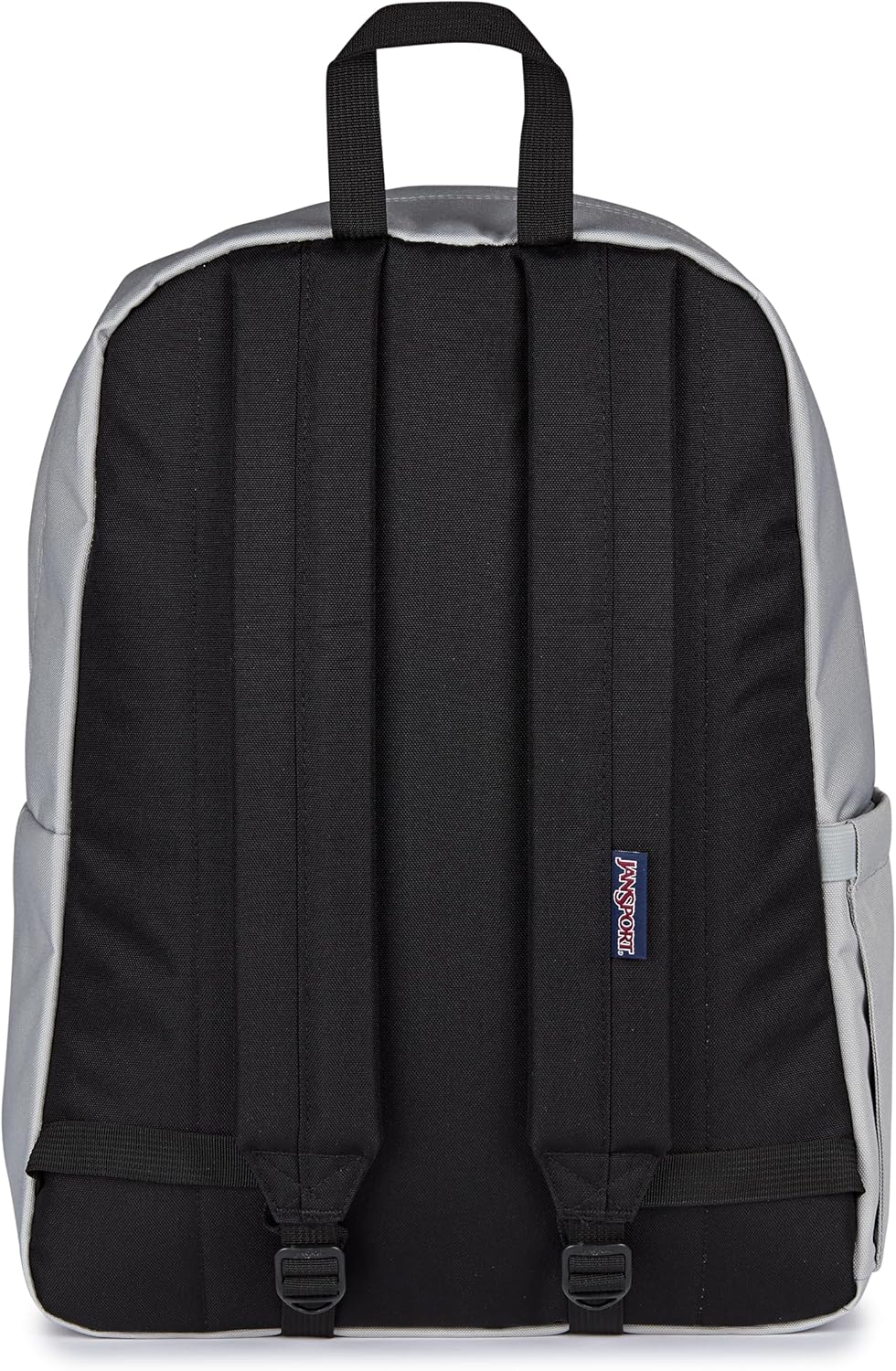 JanSport Mochila Superbreak Plus, Gris conectado a tierra, Tamaño ú...