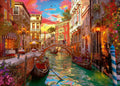 Ravensburger - Venice Romance - Rompecabezas de 1000 Piezas - Colores Vivos e Impactantes - Escena Pintoresca de Venecia - Audaz, Romántico y Luminosa - Rompecabezas para Adultos