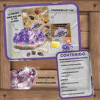 MindWare Dig It Up - Kit de descubrimiento de gemas gigantes, el kit de excavación de piedras preciosas ofrece geología para niños con 12 piedras preciosas ocultas pulidas reales, incluye 1 gema