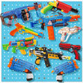 Tablero de madera para el organizador de almacenamiento de pistolas Nerf 13