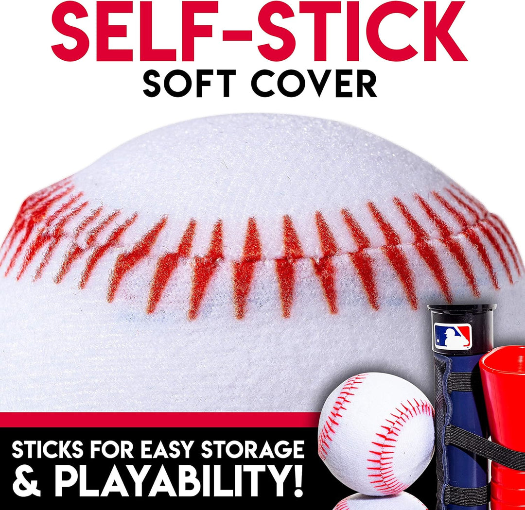 Franklin Sports Grow-with-Me - Soporte de bateo de béisbol para niñ...