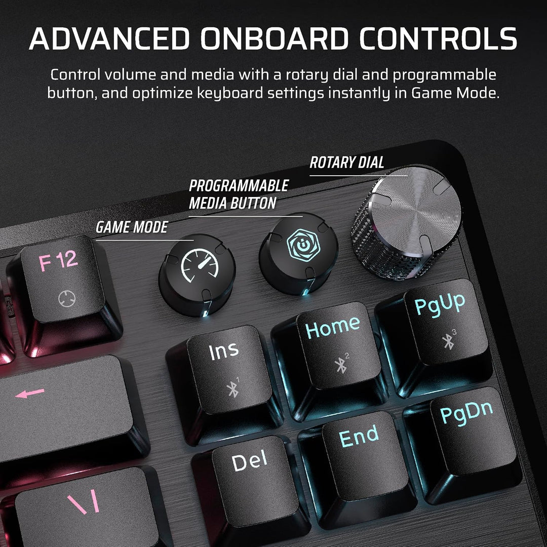 Corsair K70 CORE TKL Teclado Mecánico Inalámbrico RGB Tenkeyless pa...