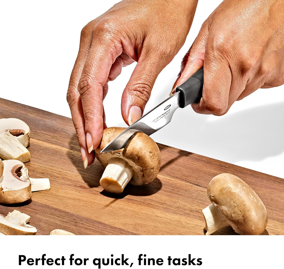 OXO Good Grips - Juego de cuchillos y afiladores de 3 piezas
