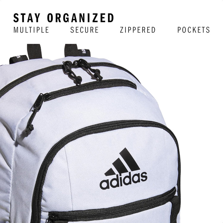 Mochila adidas Excel - Bolsa grande y resistente para laptop, libro...