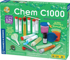 Thames & Kosmos Chem C1000 V2.1 - Juego de química para principiantes | 125 experimentos prácticos para mayores de 10 años, explora reacciones electroquímicas, ácidos, bases y más, ciencia en casa con