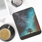 kwmobile Funda Compatible con Barnes & Noble Nook Glowlight 4 / 4e - Funda para eReader - Naturaleza Cósmica Azul/Gris/Negro