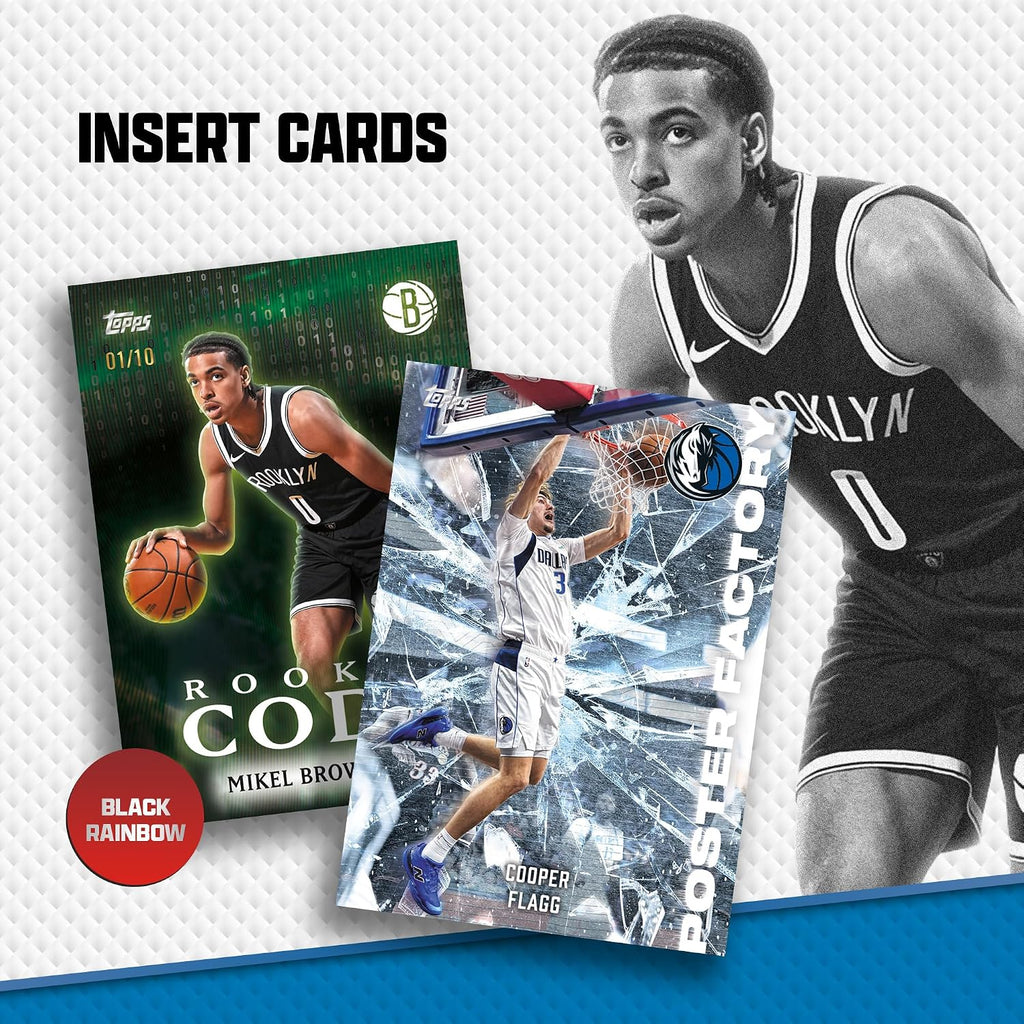 Baloncesto insignia de Topps 2026-27, sellado de fábrica, caja de valor