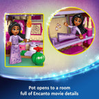 LEGO Disney Encanto Isabela's Flowerpot, juguete de flor de orquídea construible para niños con mini-muñeca de Disney Encanto, juguete para jugar y exhibir, regalo divertido para niñas y niños de 9 años, 43237