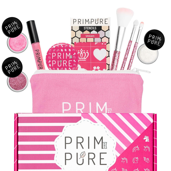 Prim and Pure Set de regalo de maquillaje para niños, plantilla, so...