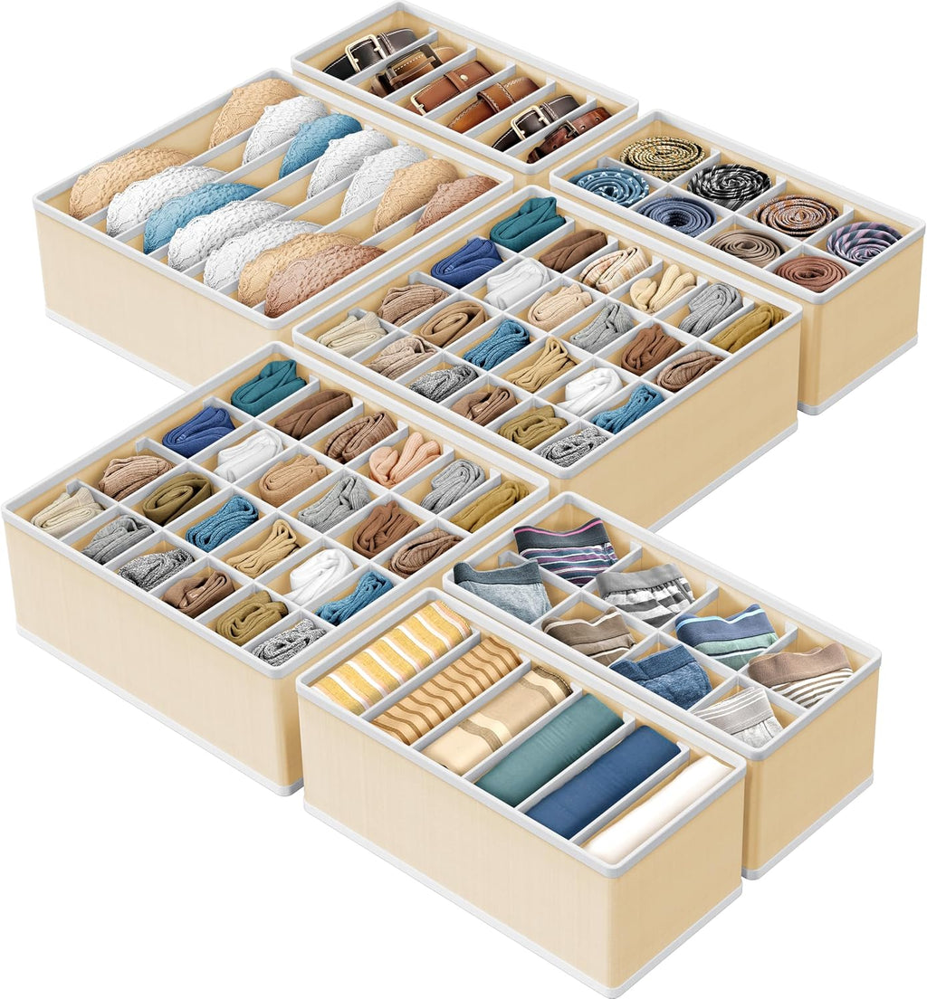Simple Houseware Organizador de ropa interior para armario, divisor, 7