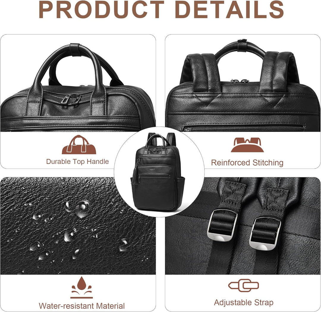 Shrrie: mochila para laptop de mujer de 15.6 pulgadas, mochila de c...