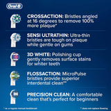 Cabezales de repuesto para cepillo de dientes Oral B Floss Action,...