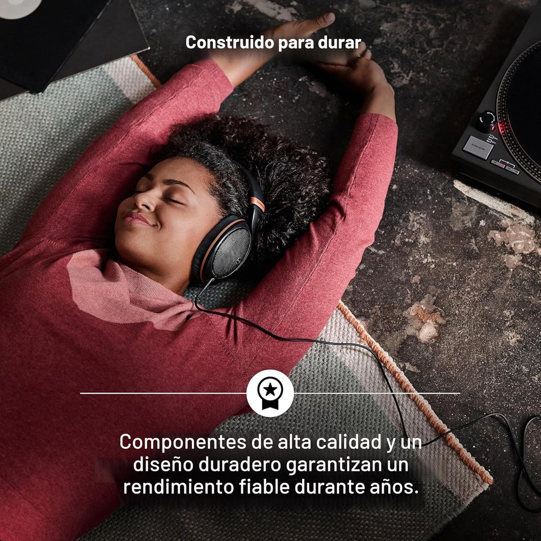 Sennheiser HD 505 - Auriculares con cable supraaurales con sonido t...