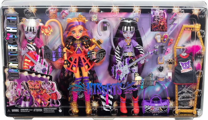 Muñecas Mattel Monster High, la Banda Hissfits paquete de tres con...