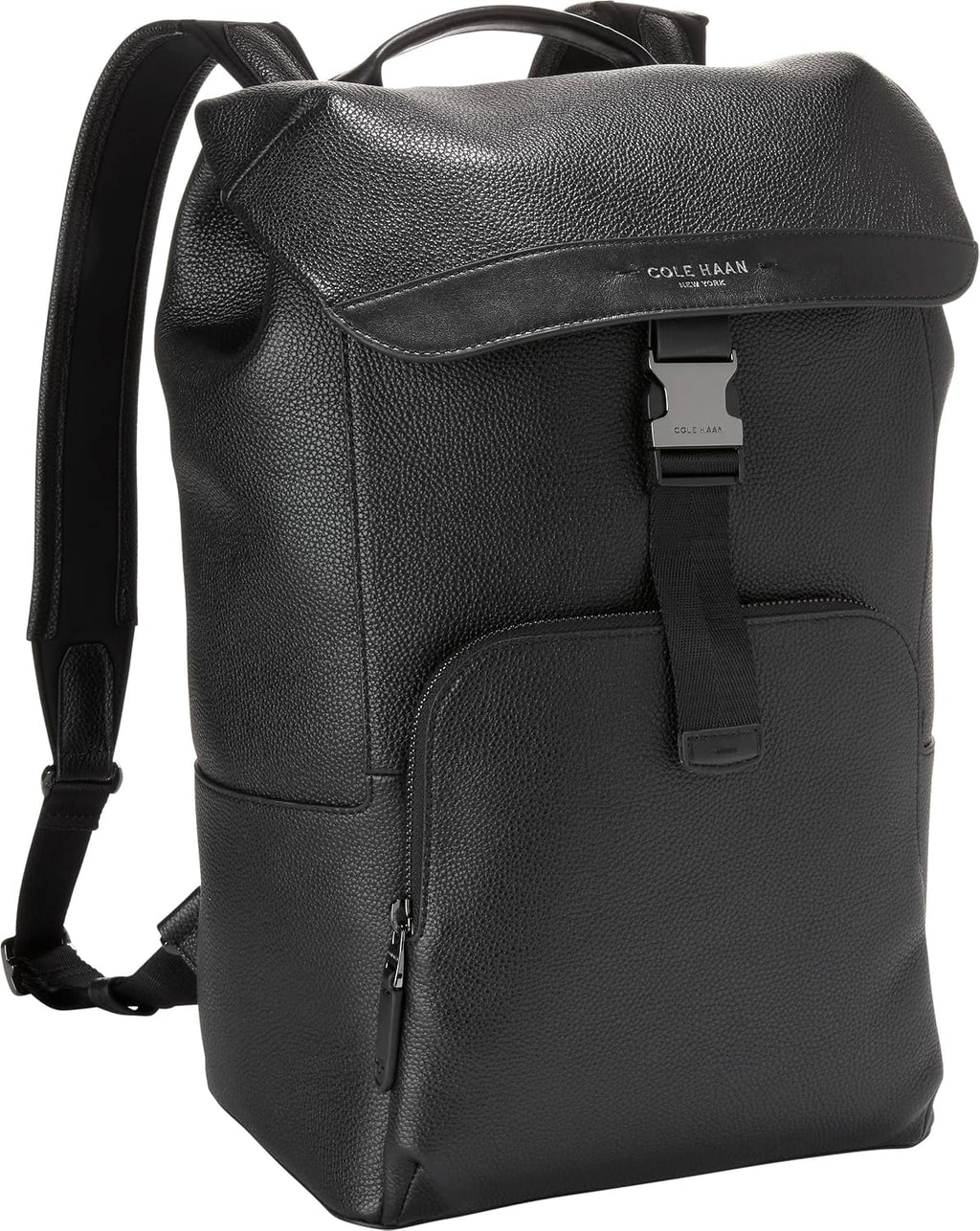 Cole Haan Mochila Hombre - Mochila Damon Flap, Negro