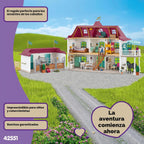 Schleich Horse Club - 192 piezas de casa de campo junto al lago y establo |