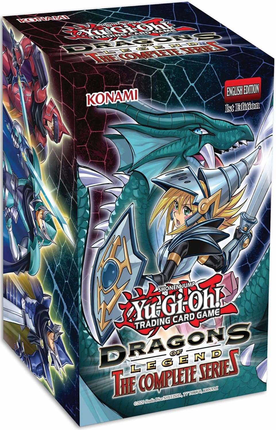 Yu-Gi-Oh! Trading Cards Dragon de Legend Serie Completa Deck, Multicolor (083717850663)