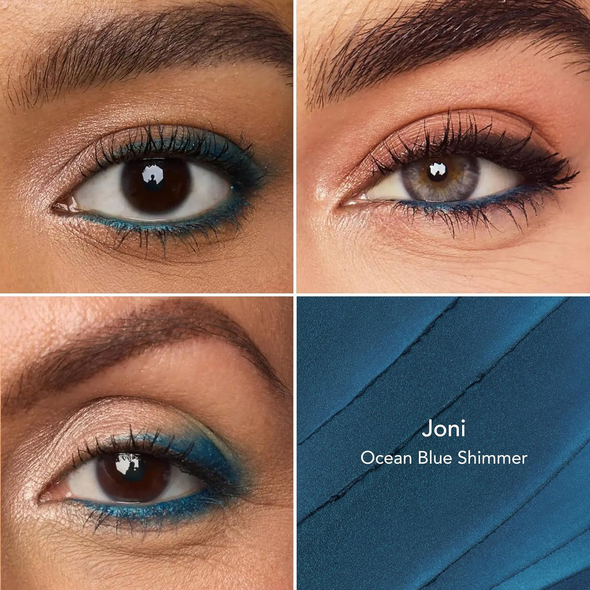Thrive Causemetics - Sombra de ojos brillante en barra, color marrón, Marrón Bold