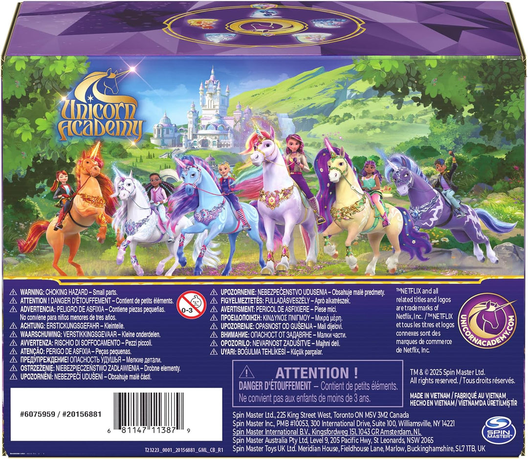 Unicorn Academy Paquete coleccionable de piedras preciosas