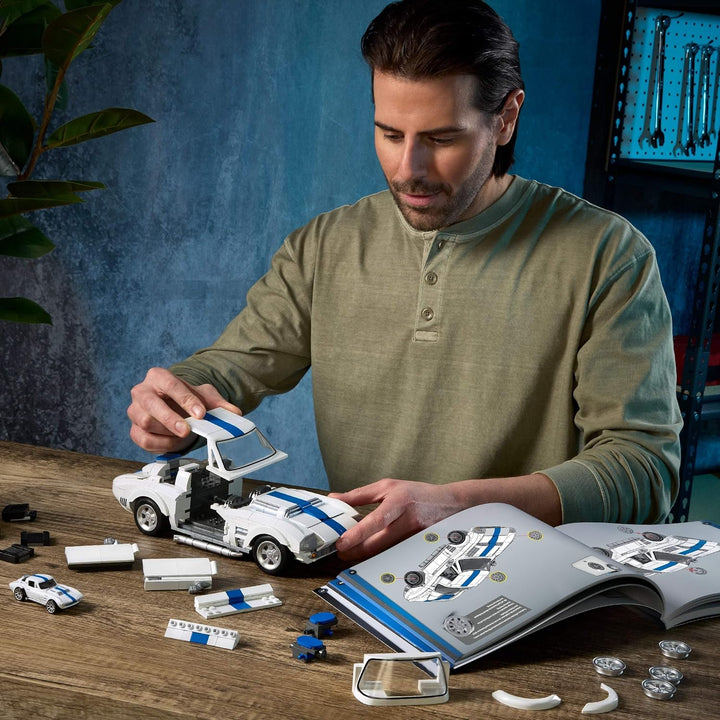 Mattel Brick Shop Hot Wheels - Juego de construcción de la serie El...