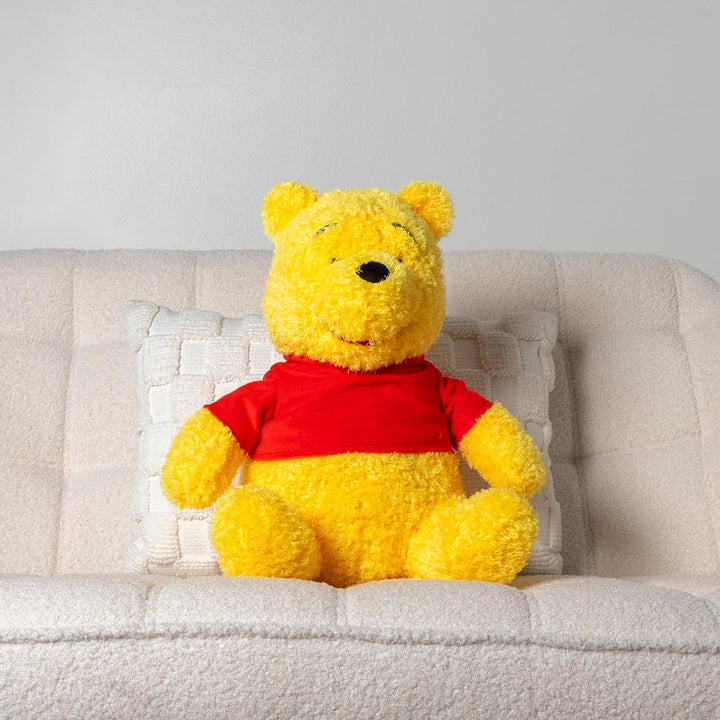 Jay Franco Disney - Almohada de peluche de 14 pulgadas, color amari...