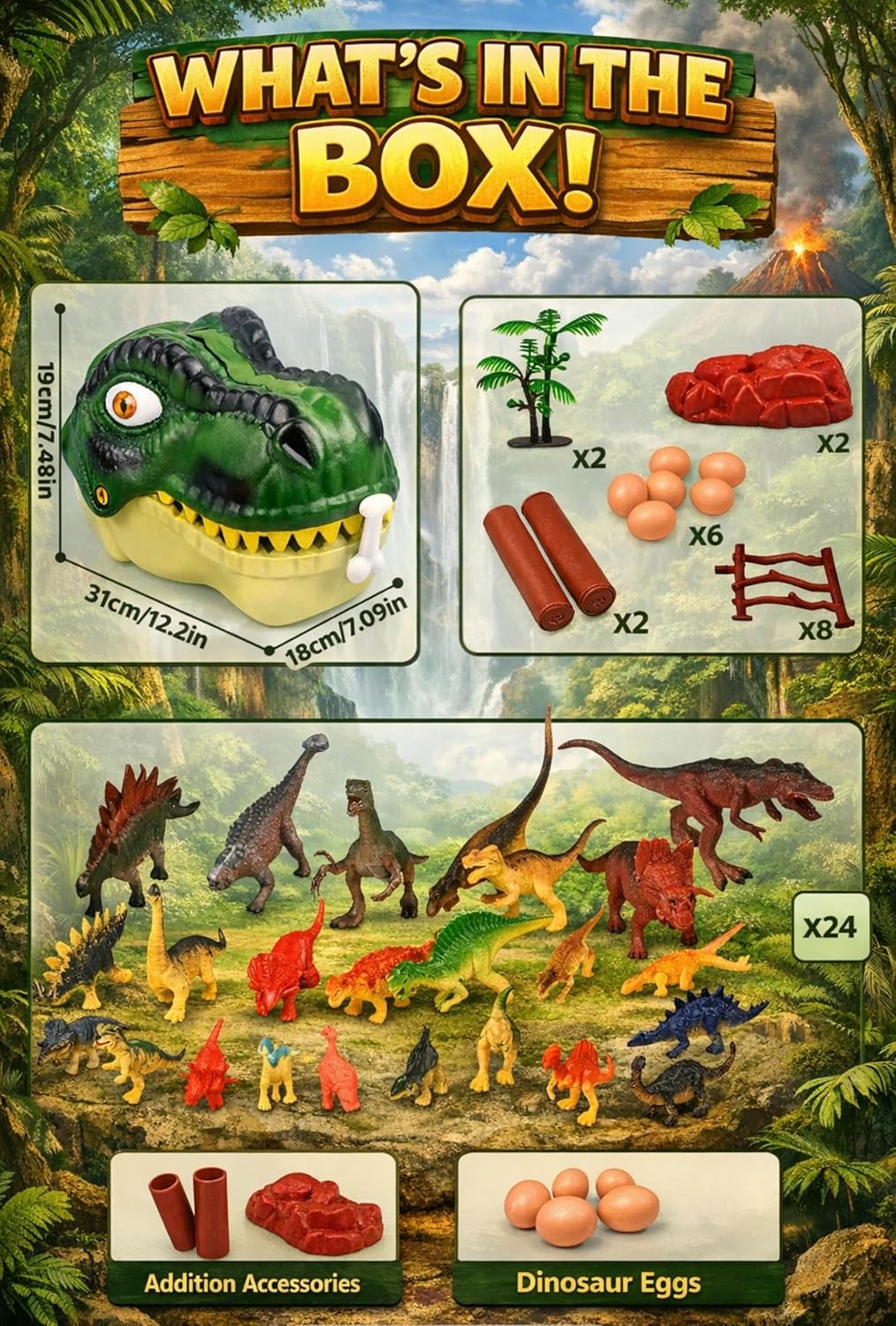 Juguetes de dinosaurios para niños de 3 a 5 años 45