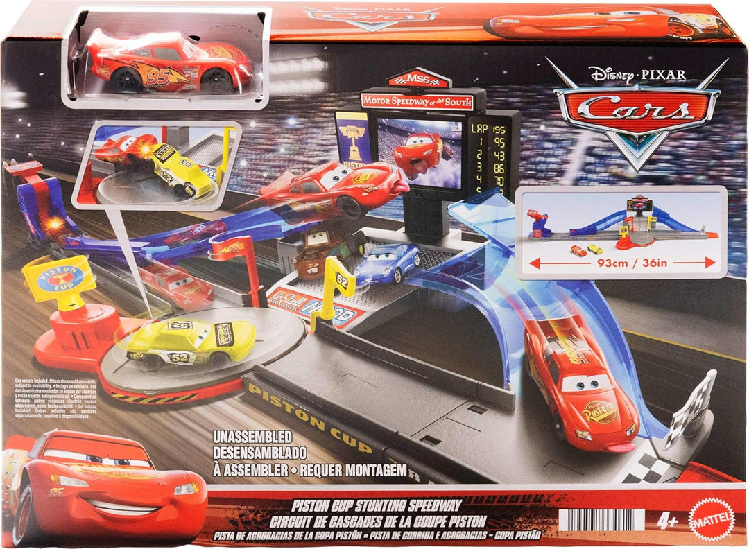 Mattel Disney Pixar Cars Set de Juguetes y Coche de Juguete, Lightn...