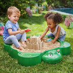 Little Tikes Caja de Arena con Forma de Tortuga, para Niños y Niñas de 1 a 6 Años