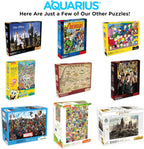 AQUARIUS Jurassic World - Rompecabezas de 3000 piezas con tabla de tallas de dinosaurios