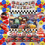 112 piezas de suministros de fiesta de cumpleaños de