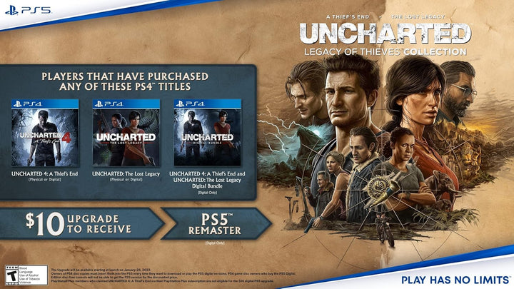 UNCHARTED Legacy of Thieves Collection - PlayStation 5