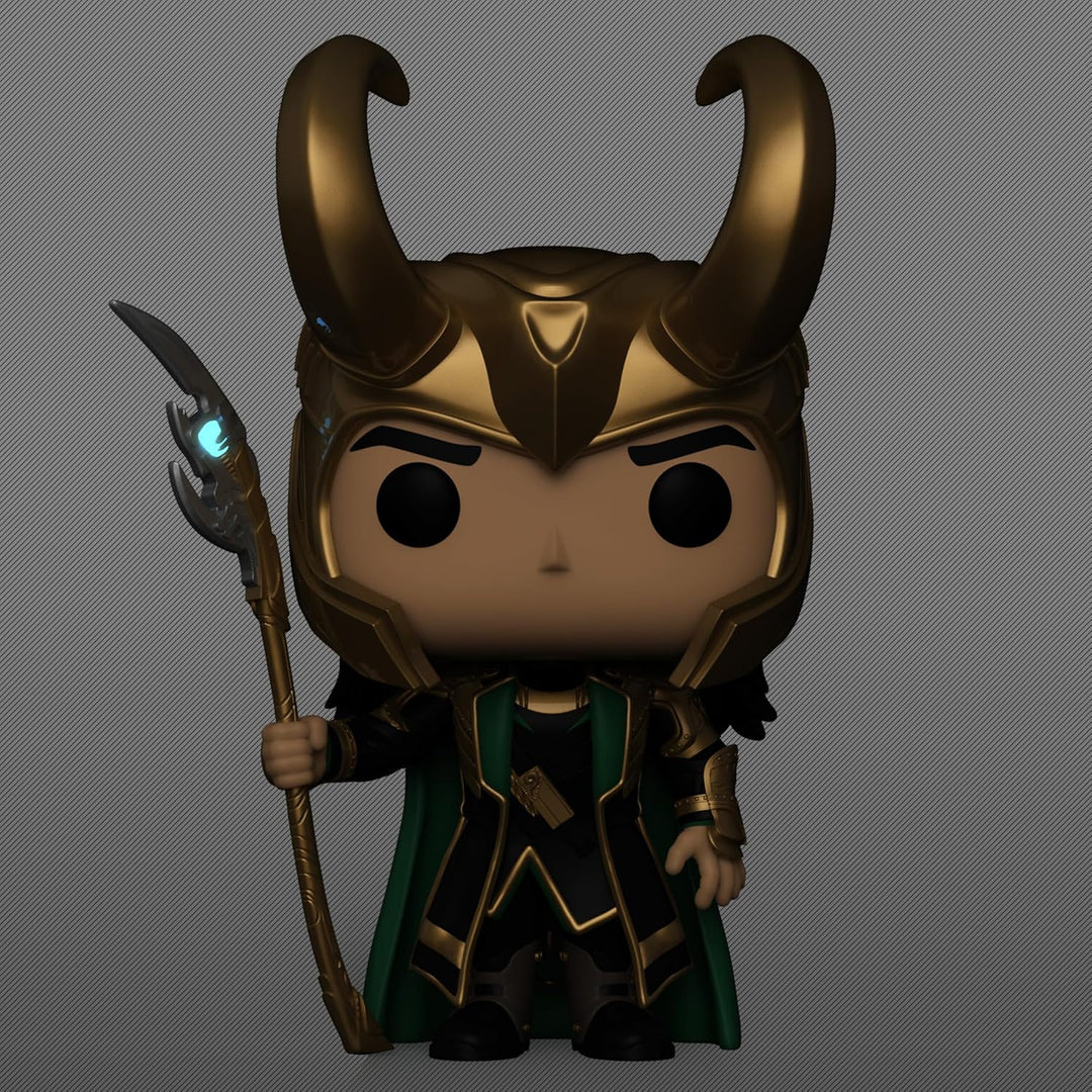 Funko Loki con Cetro (Glow in the Dark) (Edición especial exclusiva)