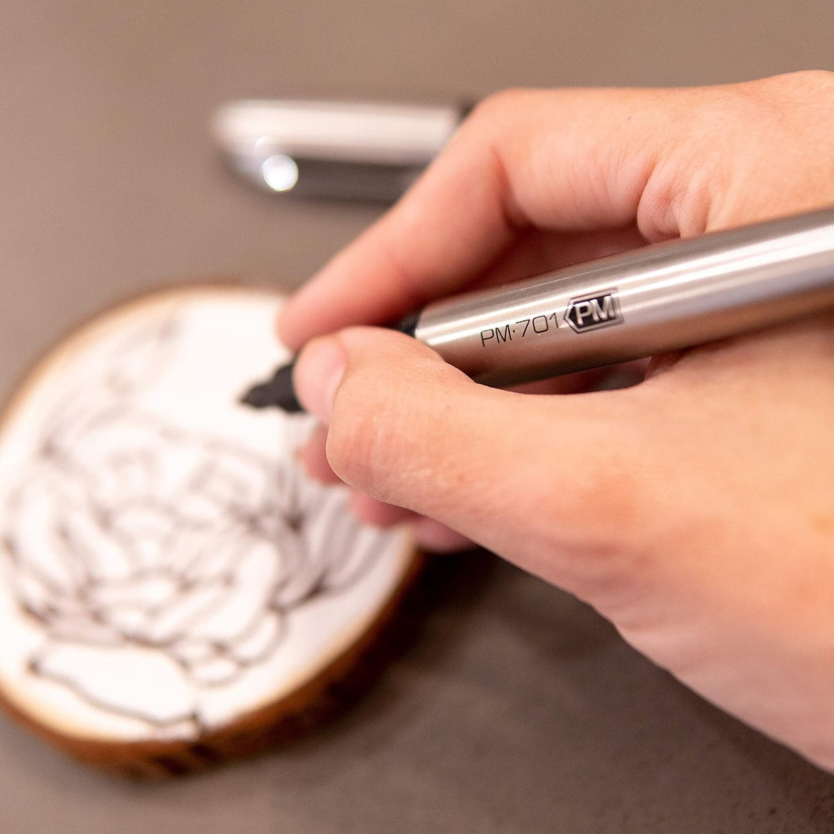 Zebra Pen STEEL PM-701 & M/F-701, Juego de bolígrafo, lápiz y marcador