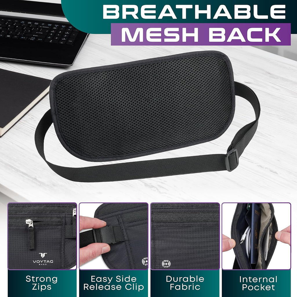 Cartera de viaje, Negro