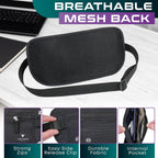 Cartera de viaje, Negro