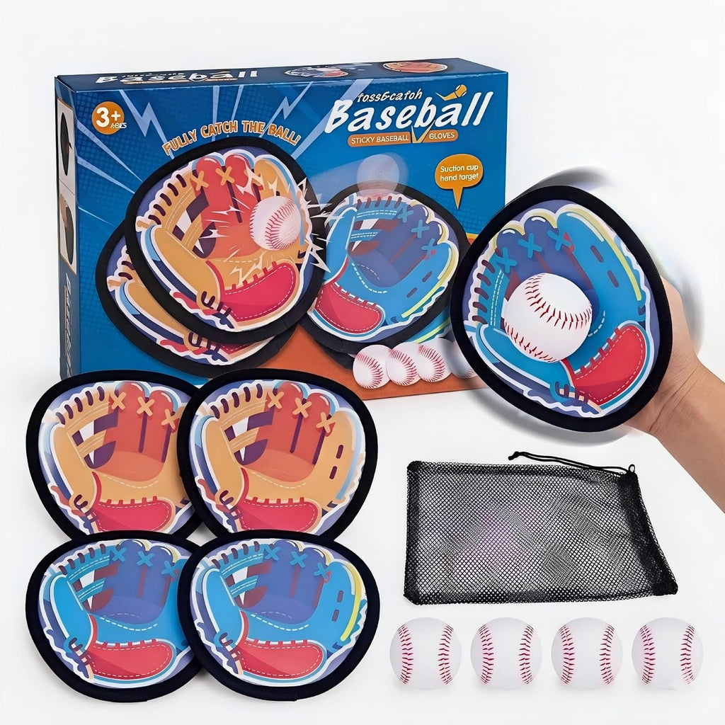 Juego de pelota para lanzar y atrapar juguetes al aire libre