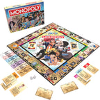 Monopoly: One Piece Edition - Juego de mesa | Compra, vende, intercambia con personajes populares de la serie Manga y Anime | Con 9 fichas en miniatura | Mercancía con licencia oficial y coleccionable