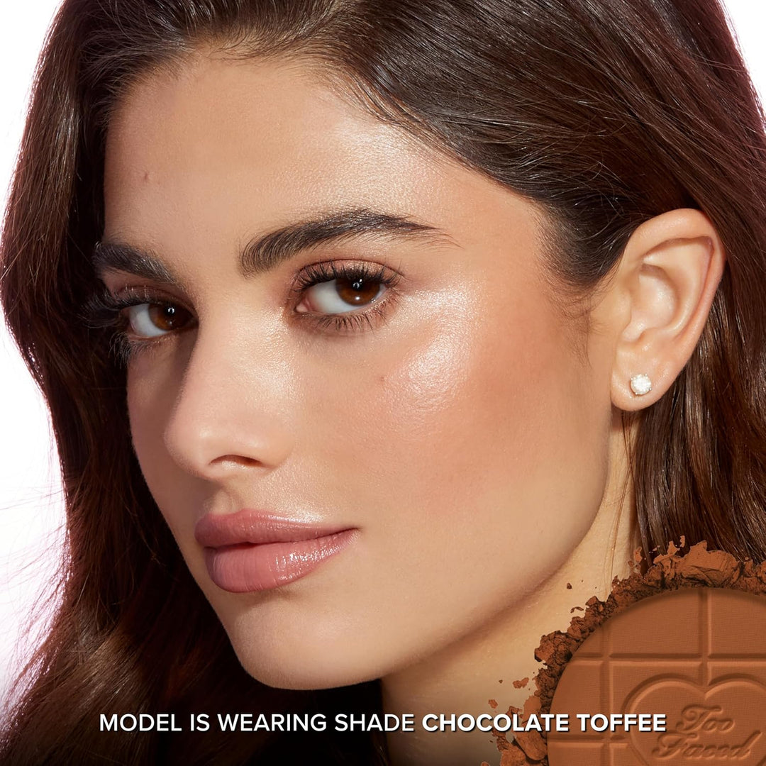 Too Faced Chocolate Soleil Matte Blurring Bronzer | Polvo bronceado...