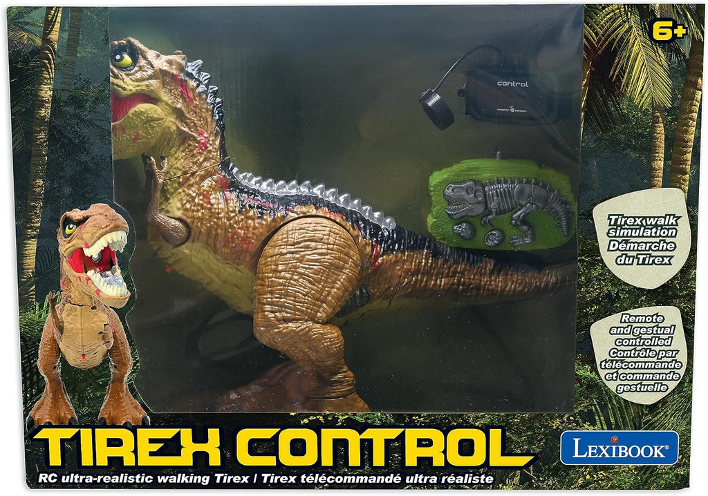 LEXiBOOK, dinosaurio de control de tiranosaurio RC, DINO02