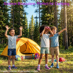 Binoculares Science Toys para Niños de 3-8 Años: Panda Look - Regalo para Niños y Niñas | Aventura al aire libre y Juguete STEM Educativo para Observación de Aves, Camping, Senderismo - Edades 3-8 Regalo de Cumpleaños para Niños y Niñas