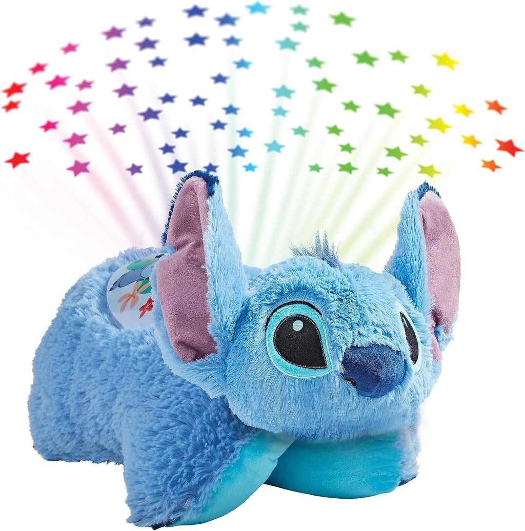 Pillow Pets, Sleep Time Light Stitch, Juguete de Peluche